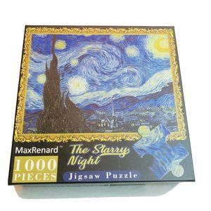 MaxRenard Starry Night Puzzle 1000 Pieces Van Gogh 1000 Piece Puzzles...